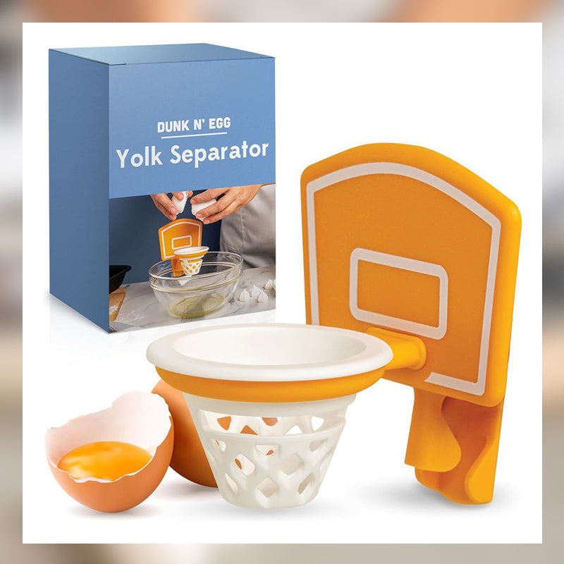 Kitchen Basketball Hoop Egg Yolk Separator