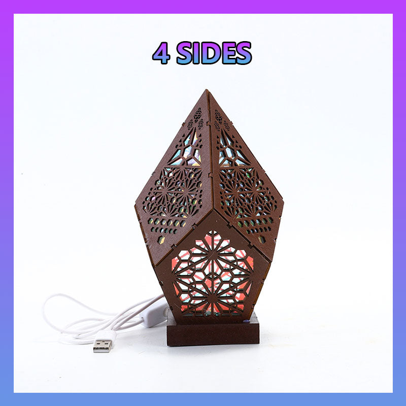 Wooden Colorful Party Night Light