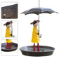 🎁Hanging Umbrella Girl Bird Feeder Garden Decor☂️