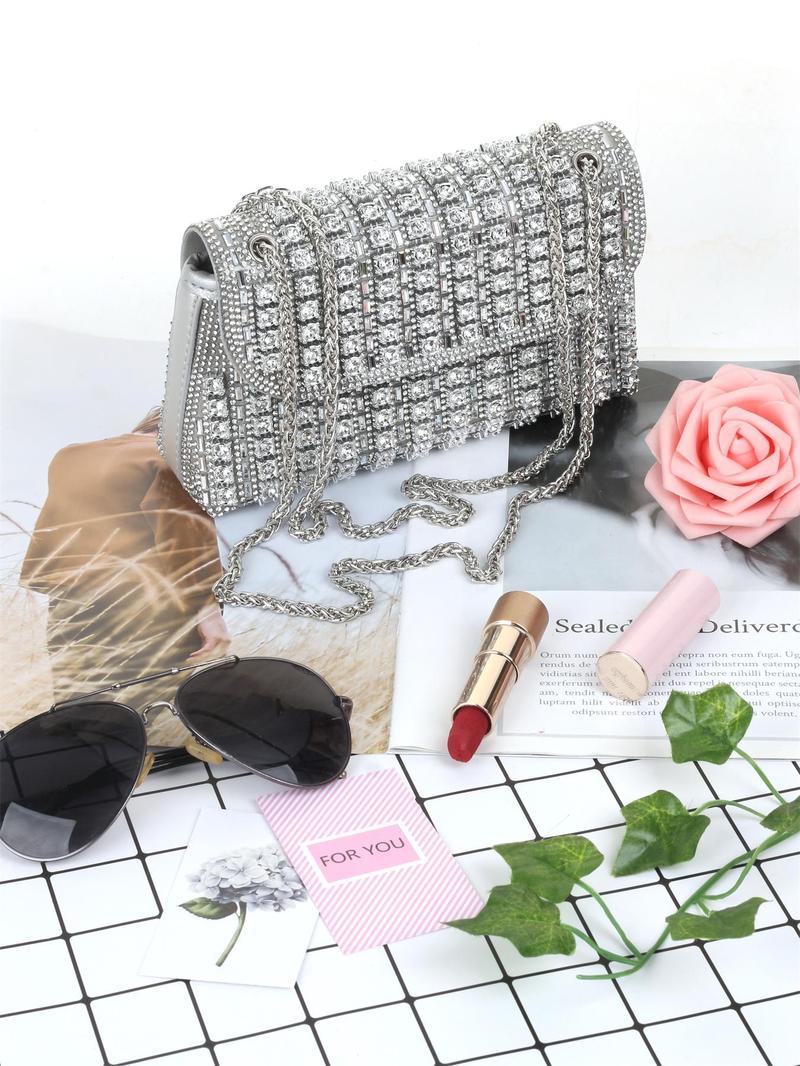 💥LAST DAY SALE 49% OFF-Women's Rhinestone Decorated Evening Bag