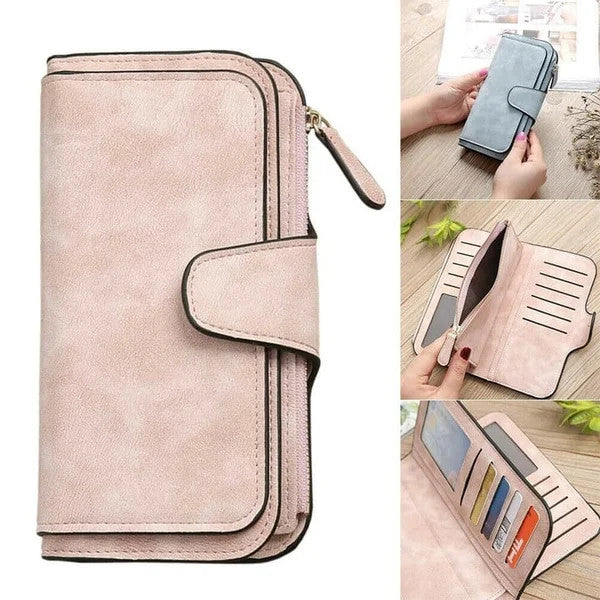 🔥Retro Glamorous Multiple Slots Women Wallets