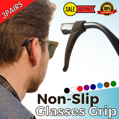 Non-Slip Glasses Grips（3Pairs/Set)