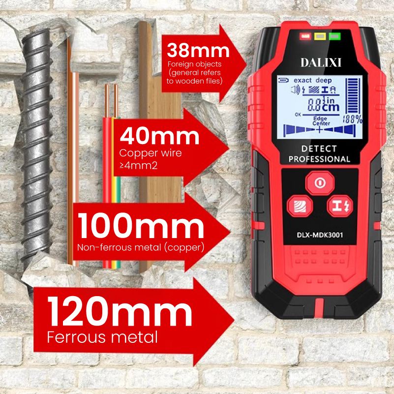 Multifunktionaler 4-in-1-Wandscanner 